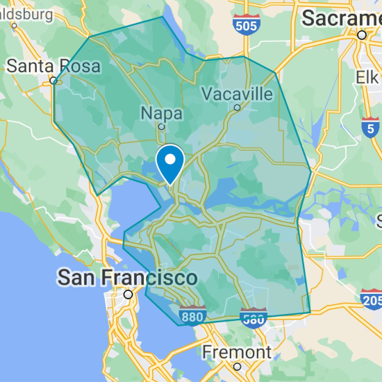 Service Area Map